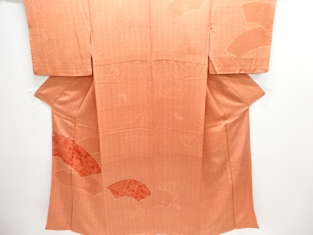 地紙に花古典柄付け下げ訪問着